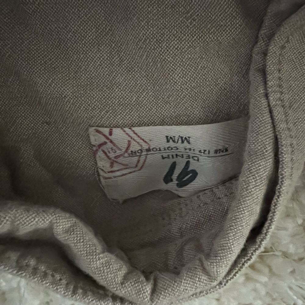 Beige Button Down - image 2